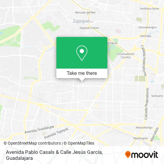 Avenida Pablo Casals & Calle Jesús García map