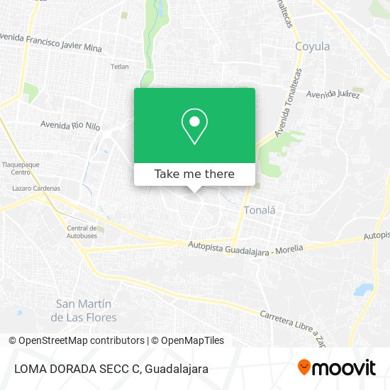 LOMA DORADA SECC C map
