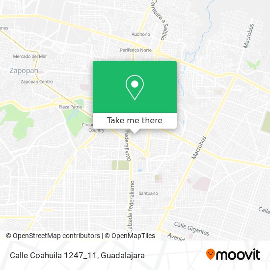 Mapa de Calle Coahuila 1247_11