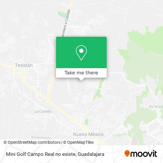 Mini Golf Campo Real no existe map