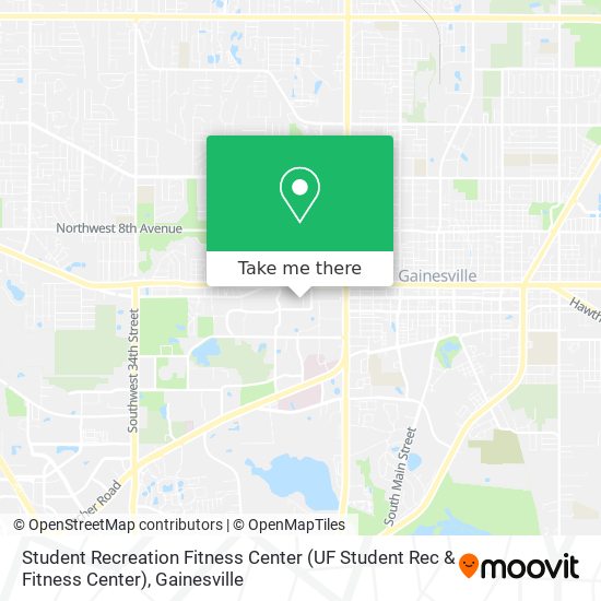 Student Recreation Fitness Center (UF Student Rec & Fitness Center) map