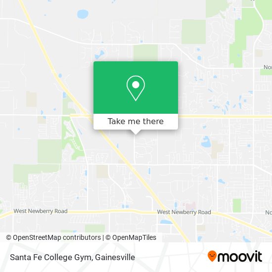 Santa Fe College Gym map