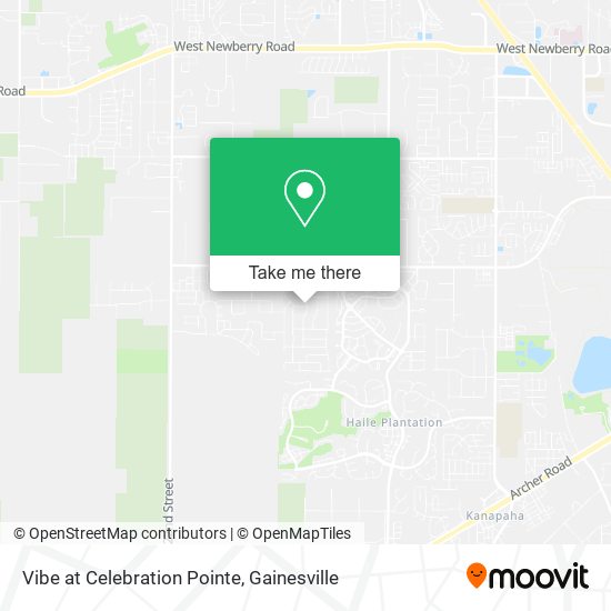 Vibe at Celebration Pointe map