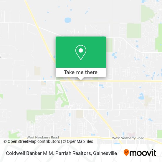 Coldwell Banker M.M. Parrish Realtors map