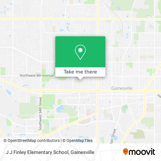 Mapa de J J Finley Elementary School