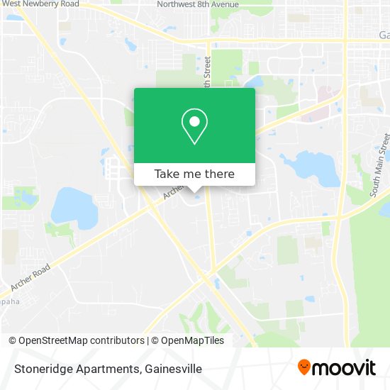 Mapa de Stoneridge Apartments