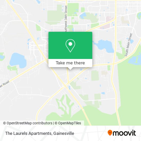 The Laurels Apartments map