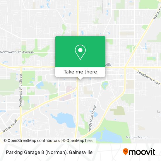 Parking Garage 8 (Norman) map