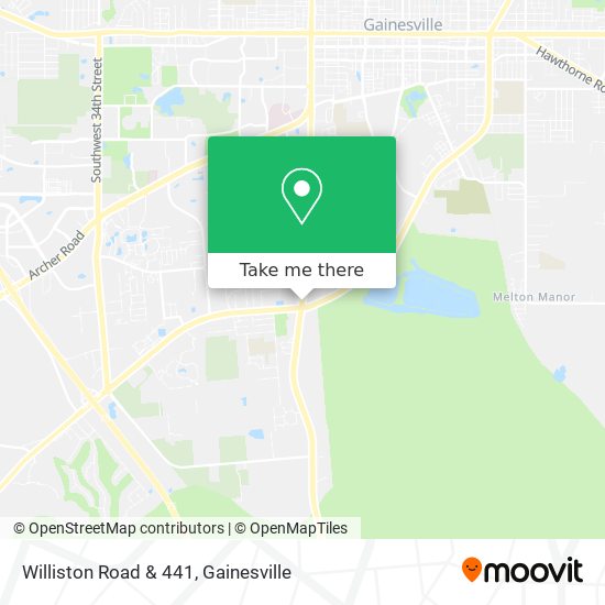 Mapa de Williston Road & 441