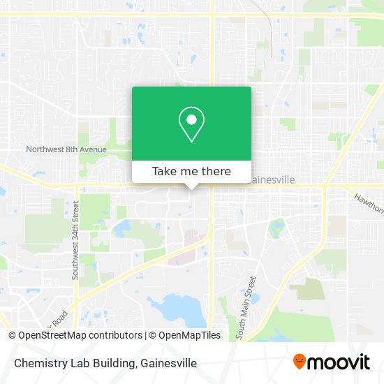 Chemistry Lab Building map