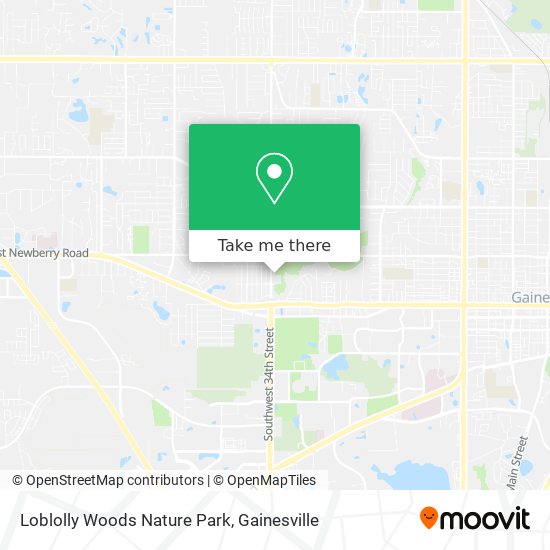 Loblolly Woods Nature Park map