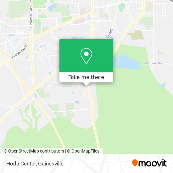 Hoda Center map