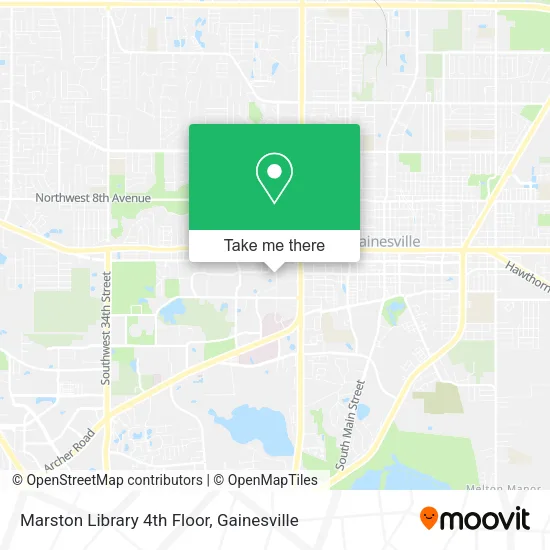 Marston Library 4th Floor map