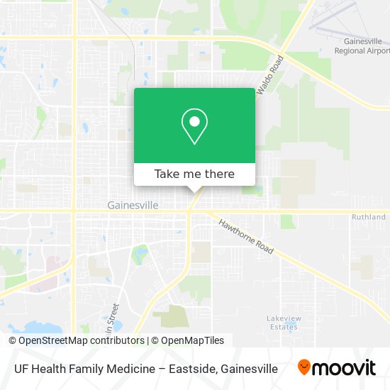 UF Health Family Medicine – Eastside map