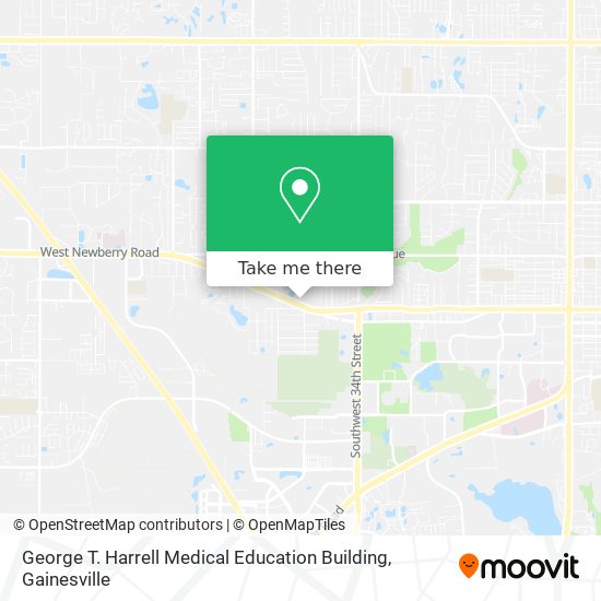 George T. Harrell Medical Education Building map