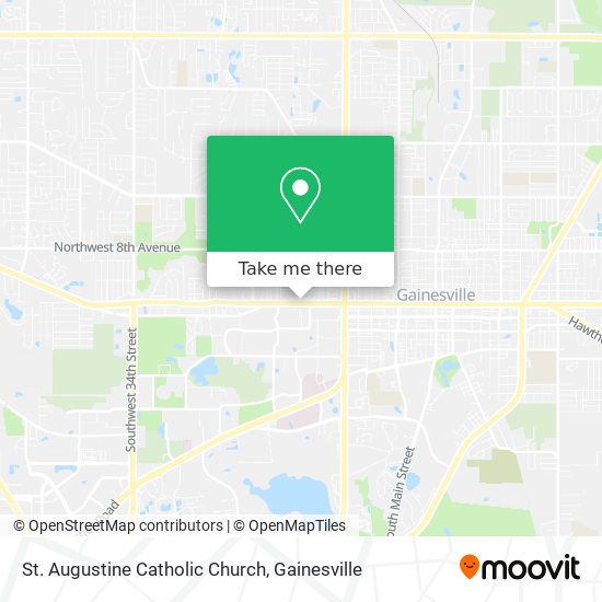 St. Augustine Catholic Church map