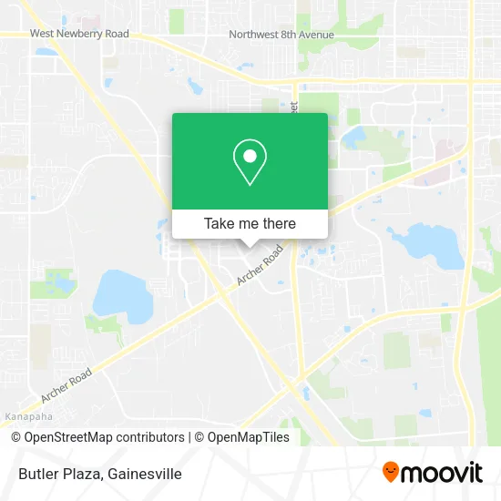 Butler Plaza map