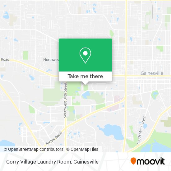 Corry Village Laundry Room map