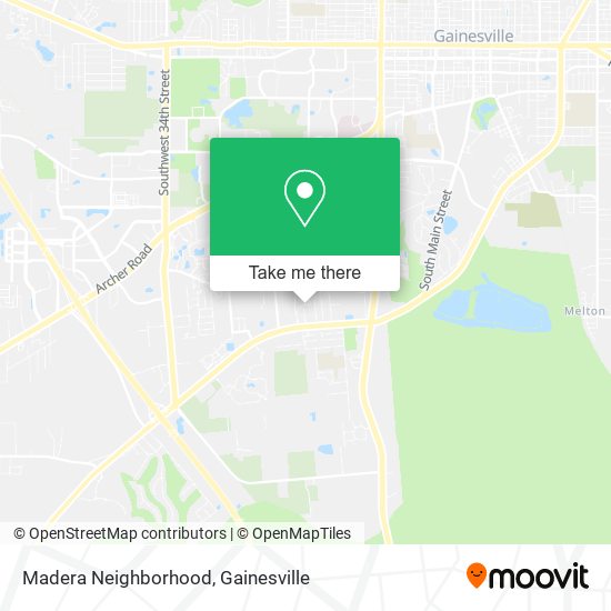 Madera Neighborhood map