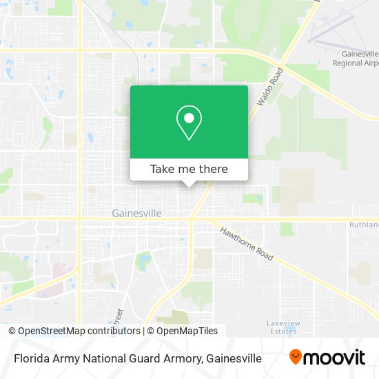 Florida Army National Guard Armory map