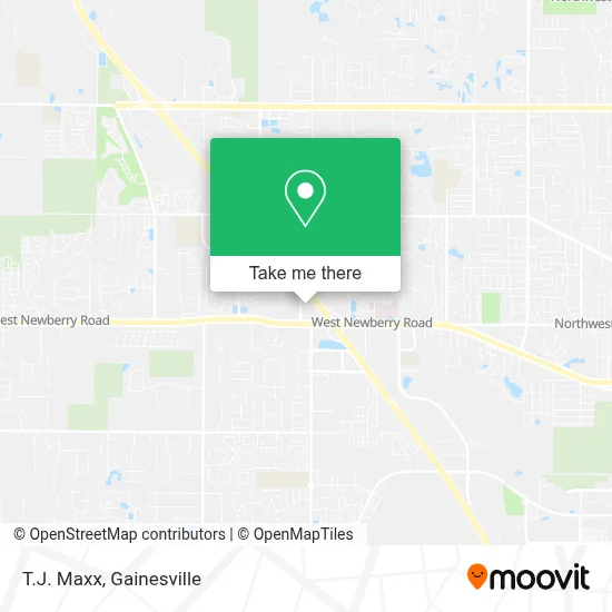 T.J. Maxx map