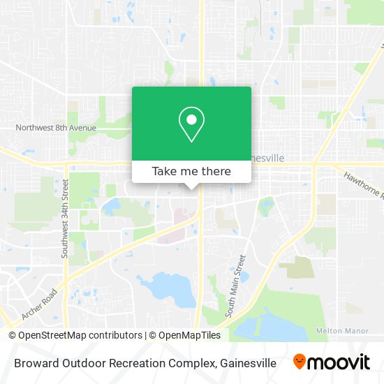 Mapa de Broward Outdoor Recreation Complex