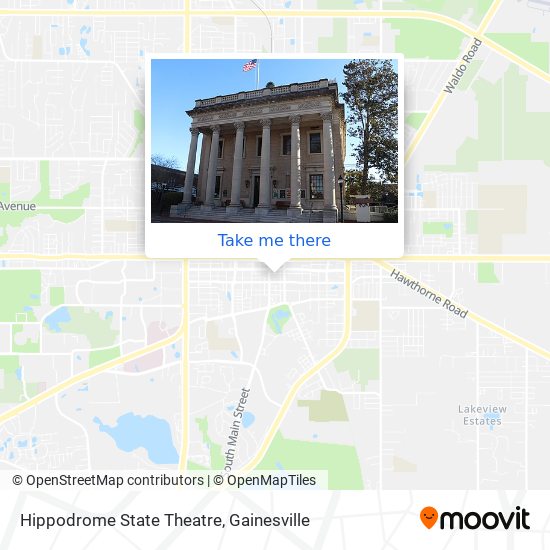 Mapa de Hippodrome State Theatre