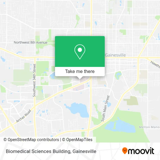 Biomedical Sciences Building map
