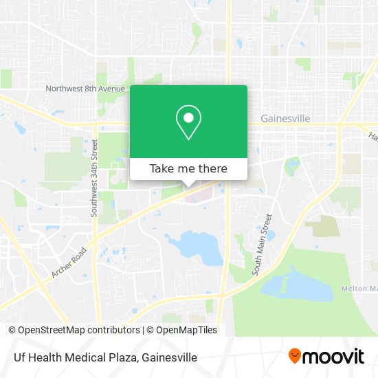 Uf Health Medical Plaza map