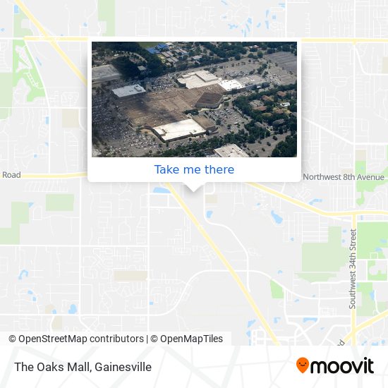 Mapa de The Oaks Mall