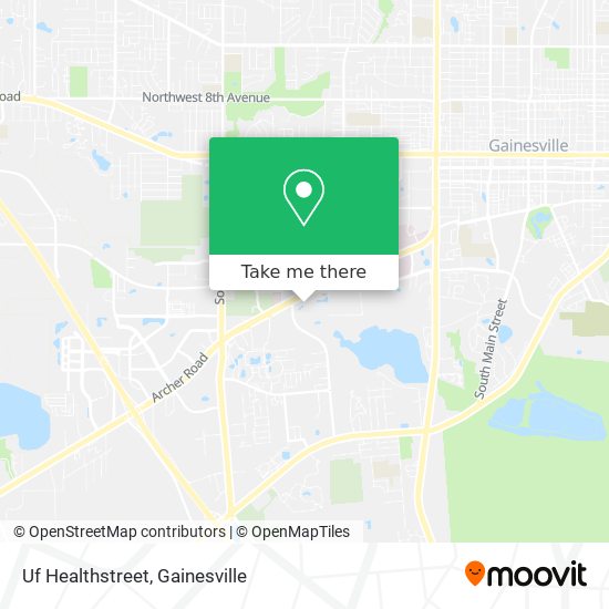 Mapa de Uf Healthstreet