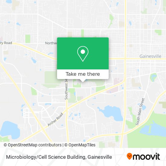 Microbiology / Cell Science Building map