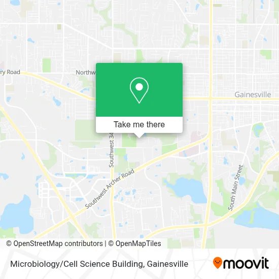 Microbiology / Cell Science Building map
