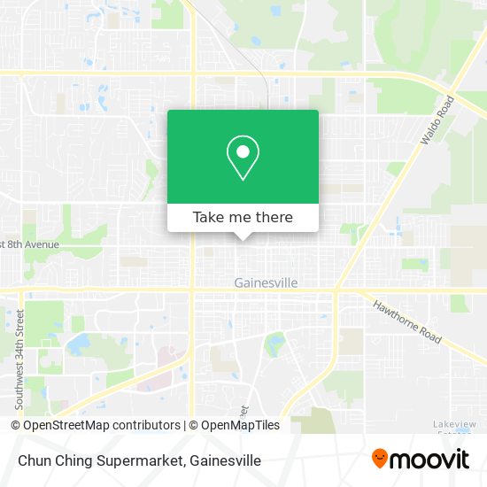 Chun Ching Supermarket map
