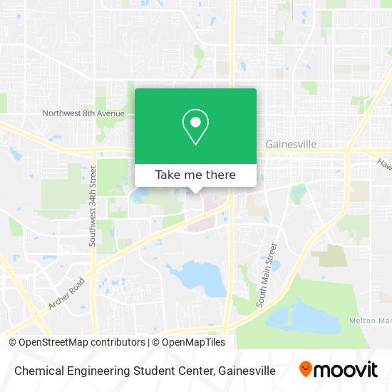 Chemical Engineering Student Center map