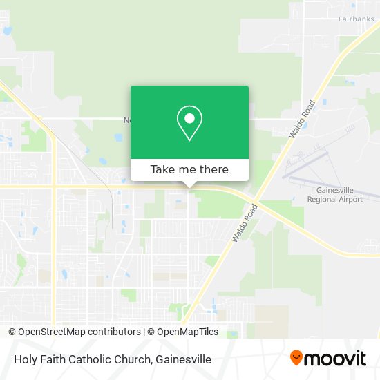 Holy Faith Catholic Church map