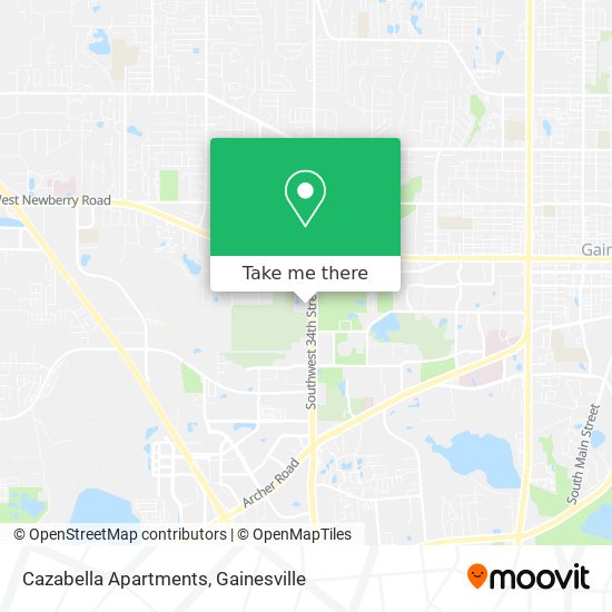 Cazabella Apartments map