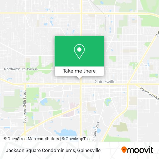 Mapa de Jackson Square Condominiums