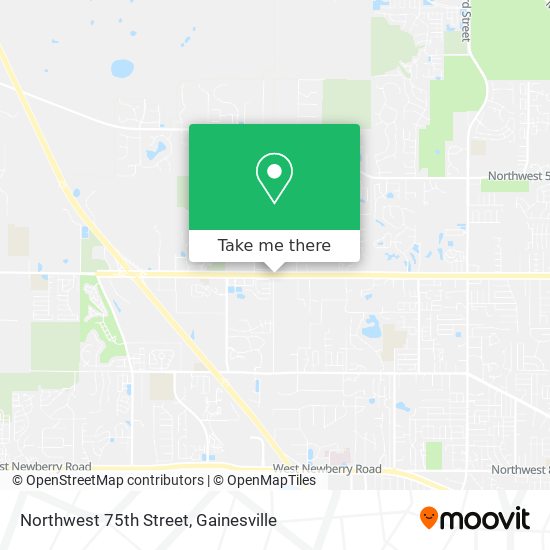 Mapa de Northwest 75th Street