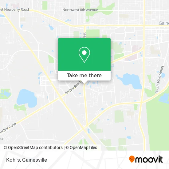 Kohl's map