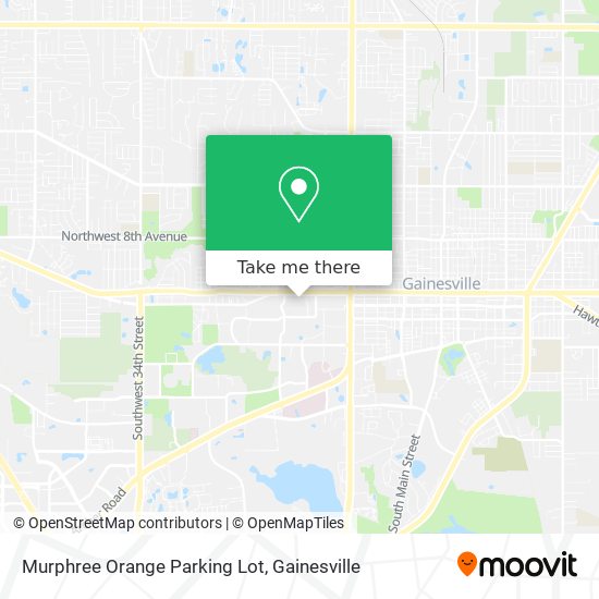 Mapa de Murphree Orange Parking Lot