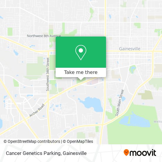 Cancer Genetics Parking map