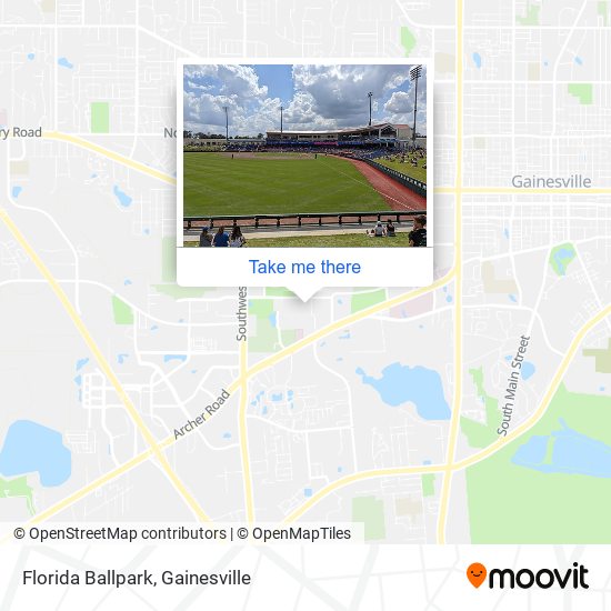 Mapa de Florida Ballpark