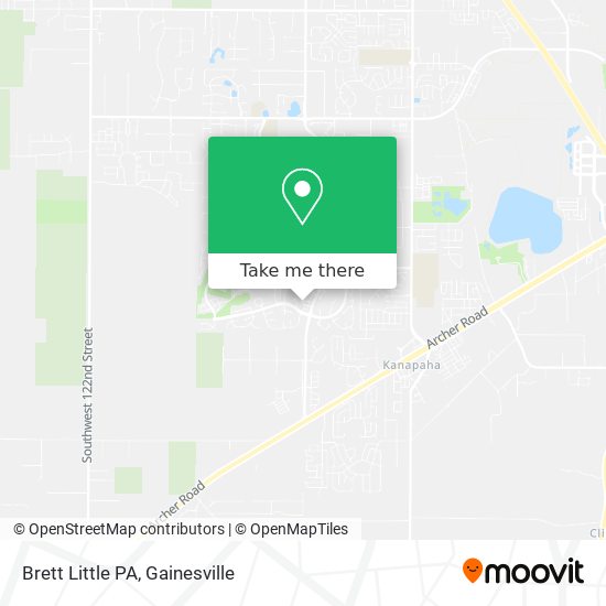 Brett Little PA map