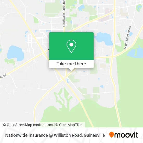 Nationwide Insurance @ Williston Road map