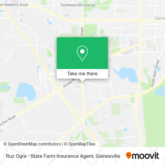 Ruz Ogra - State Farm Insurance Agent map
