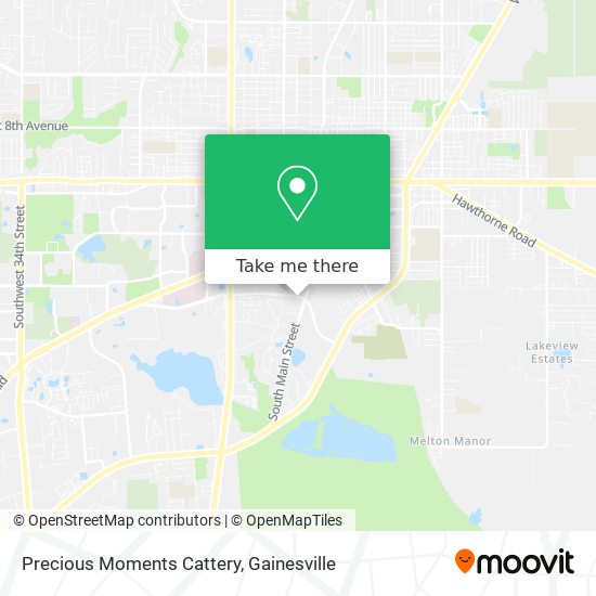 Precious Moments Cattery map