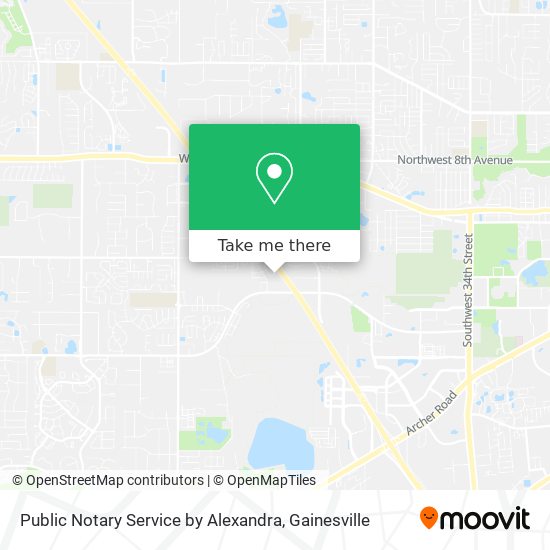 Public Notary Service by Alexandra map