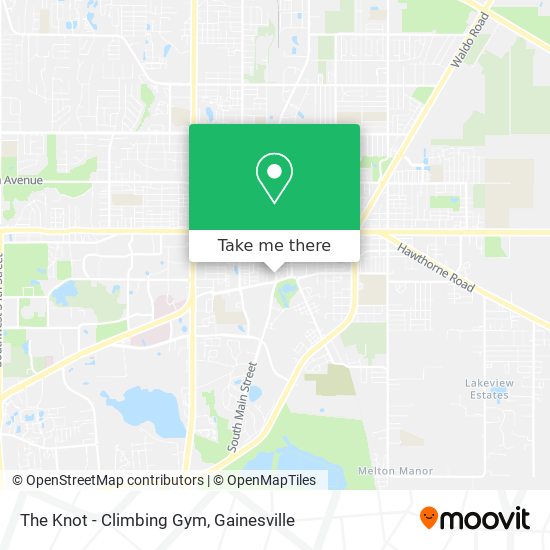 The Knot - Climbing Gym map