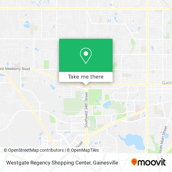 Westgate Regency Shopping Center map